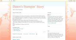 Desktop Screenshot of dawnsstampinspot.blogspot.com