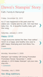 Mobile Screenshot of dawnsstampinspot.blogspot.com