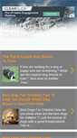 Mobile Screenshot of best-dogs-for-children.blogspot.com