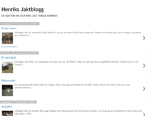 Tablet Screenshot of henriksjaktblogg.blogspot.com