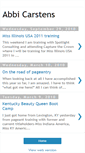 Mobile Screenshot of abbicarstens-model.blogspot.com