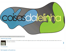 Tablet Screenshot of coisasdalelinha.blogspot.com