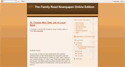 Desktop Screenshot of familyreadpaper.blogspot.com