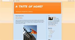 Desktop Screenshot of a-taste-of-honey-catalunya.blogspot.com