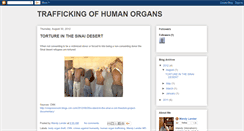 Desktop Screenshot of humanorganstrafficking.blogspot.com