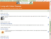 Tablet Screenshot of livingwithceliacdisease.blogspot.com