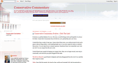 Desktop Screenshot of conservativeobservations.blogspot.com
