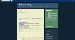 Desktop Screenshot of drpatricioortega.blogspot.com