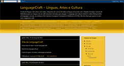 Desktop Screenshot of languagecraftlac.blogspot.com
