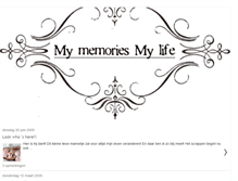 Tablet Screenshot of mymemoriesmylife.blogspot.com