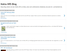 Tablet Screenshot of nokian95blog.blogspot.com