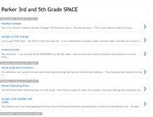 Tablet Screenshot of hcesfifthgradespace.blogspot.com