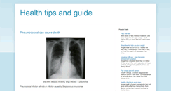 Desktop Screenshot of myhealthytips.blogspot.com