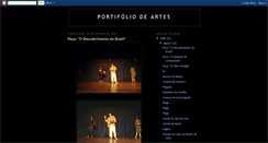 Desktop Screenshot of portifoliodeartes.blogspot.com