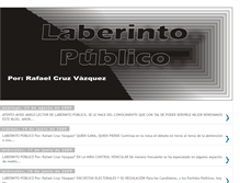 Tablet Screenshot of laberintochiapas.blogspot.com