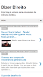 Mobile Screenshot of dizerdireito.blogspot.com