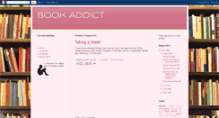 Desktop Screenshot of bookyaddict.blogspot.com