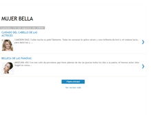 Tablet Screenshot of mujerbelleza.blogspot.com