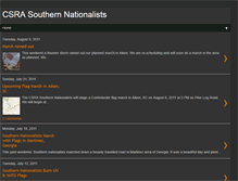 Tablet Screenshot of csrasouthernnationalists.blogspot.com