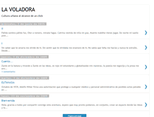 Tablet Screenshot of la-voladora.blogspot.com