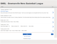 Tablet Screenshot of bmbl-bowmanvillemensbasketballleague.blogspot.com