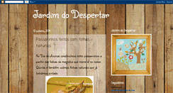 Desktop Screenshot of jardimdodespertar.blogspot.com