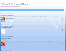 Tablet Screenshot of elviajedelatortugablanca.blogspot.com