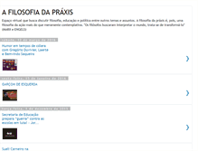 Tablet Screenshot of filosofiadapraxis.blogspot.com
