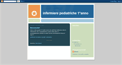 Desktop Screenshot of infermieristicapediatrica.blogspot.com