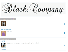 Tablet Screenshot of blackcompany14.blogspot.com