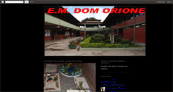 Desktop Screenshot of escolamunicipaldomorione.blogspot.com