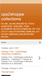 Mobile Screenshot of cps2shoppe.blogspot.com