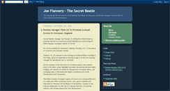 Desktop Screenshot of beatlejoeflannery.blogspot.com