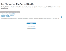 Tablet Screenshot of beatlejoeflannery.blogspot.com