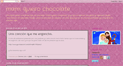 Desktop Screenshot of mamiquierochocolate.blogspot.com