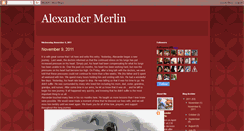Desktop Screenshot of alexandermerlin.blogspot.com