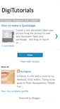Mobile Screenshot of digitutorialsbylemonandmint.blogspot.com