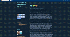 Desktop Screenshot of hamandticki.blogspot.com