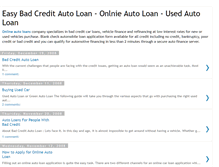 Tablet Screenshot of easybadcreditloan.blogspot.com