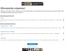 Tablet Screenshot of drevodomecek.blogspot.com