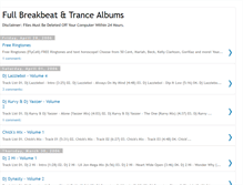 Tablet Screenshot of fulltrancealbums.blogspot.com