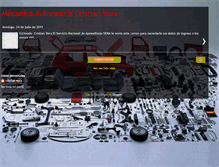 Tablet Screenshot of mecanicautomotrizcristian.blogspot.com