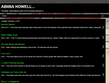 Tablet Screenshot of abiibahowell.blogspot.com