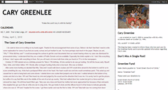 Desktop Screenshot of carygreenlee.blogspot.com