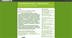 Desktop Screenshot of liceudeartestaboaodaserra.blogspot.com