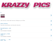 Tablet Screenshot of krazzypictures.blogspot.com