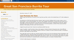 Desktop Screenshot of burritotour.blogspot.com