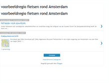 Tablet Screenshot of fietsknelpuntenamsterdam.blogspot.com