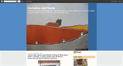 Desktop Screenshot of cartolinedallitalia.blogspot.com