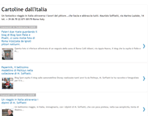 Tablet Screenshot of cartolinedallitalia.blogspot.com